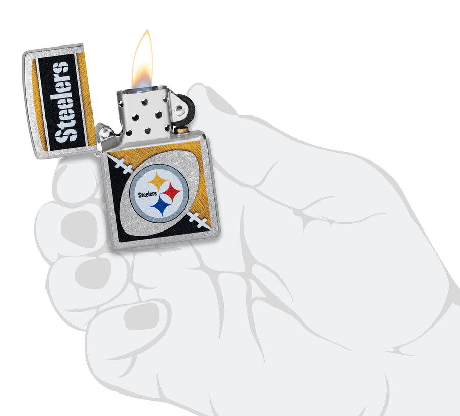 nfl pittsburgh steelers chrome logo design