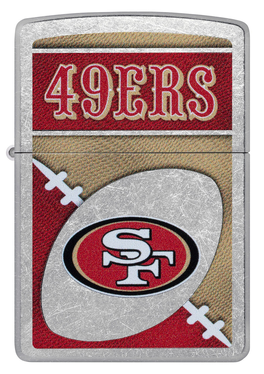 nfl san francisco 49ers chrome logo design