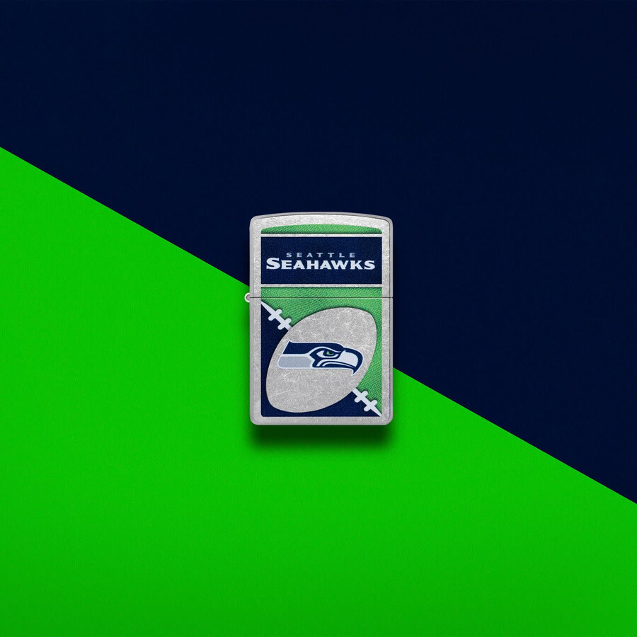 nfl seattle seahawks chrome logo design