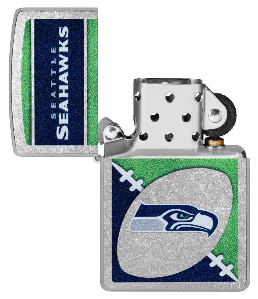 nfl seattle seahawks chrome logo design