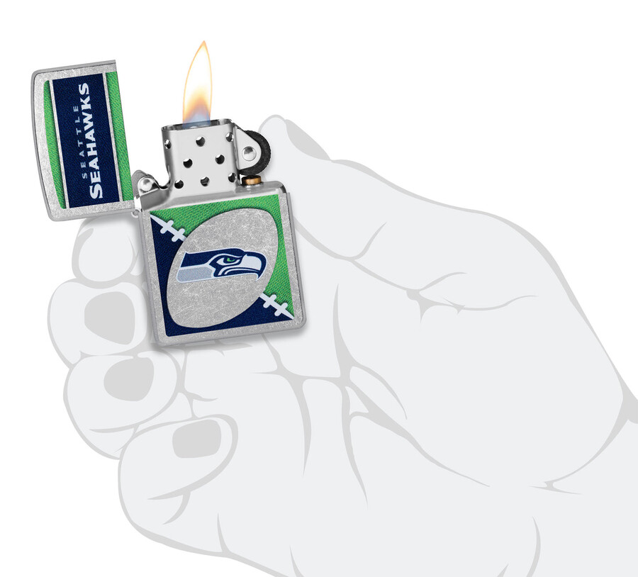 nfl seattle seahawks chrome logo design