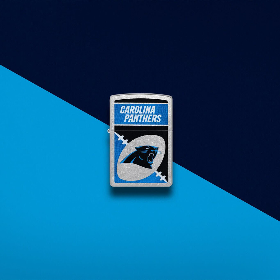 nfl carolina panthers chrome logo design