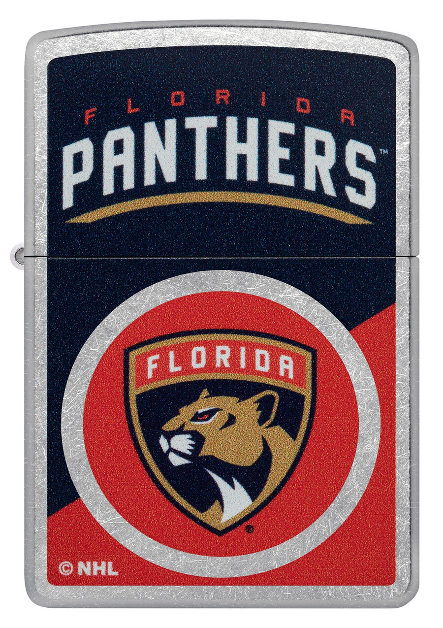 florida panthers colorblock logo design