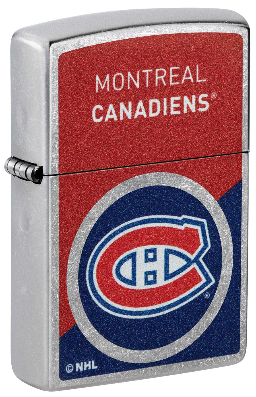 montreal canadiens colorblock logo design