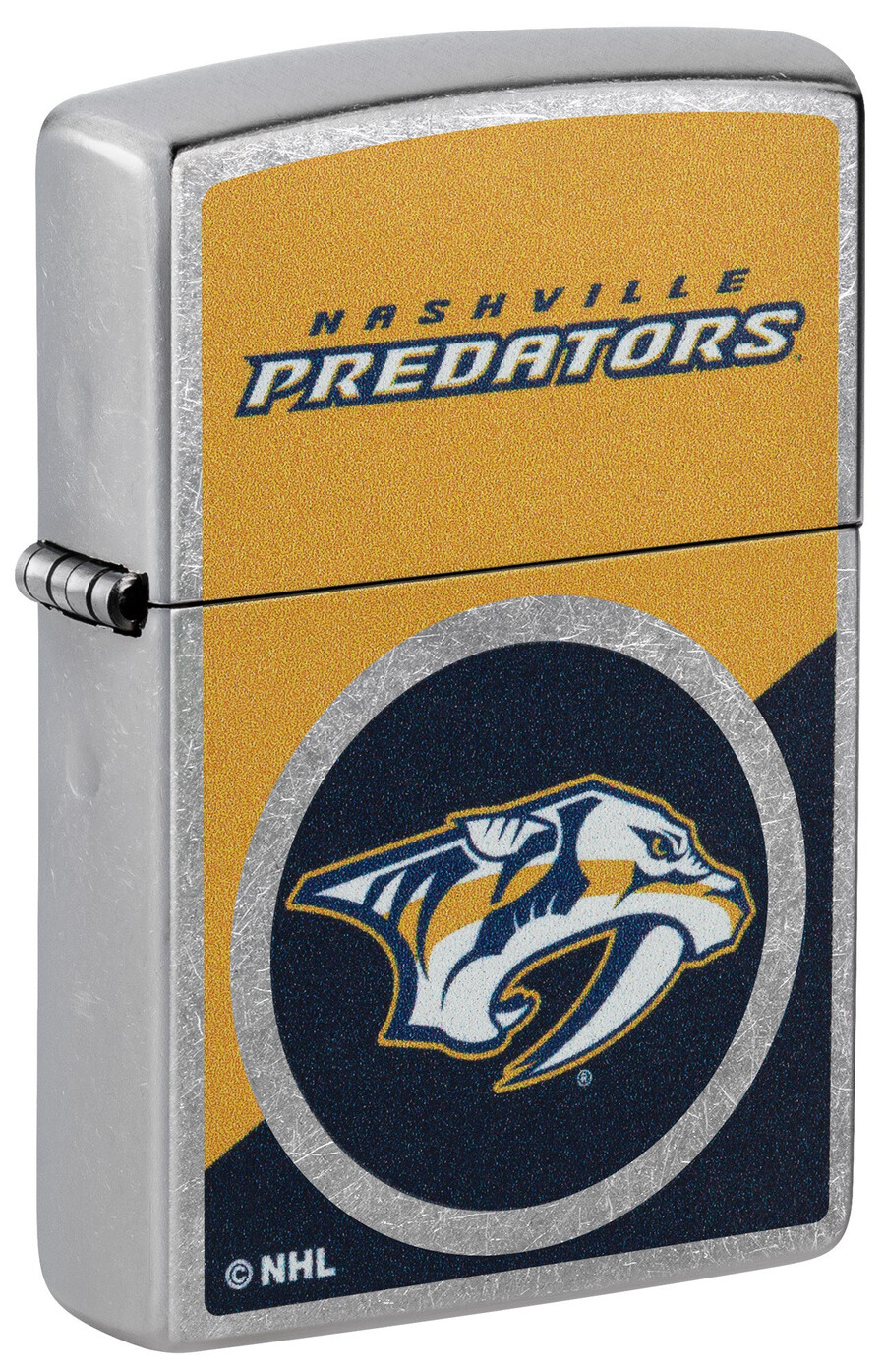 nashville predators colorblock logo design