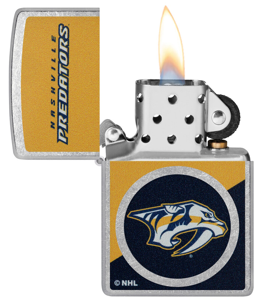 nashville predators colorblock logo design
