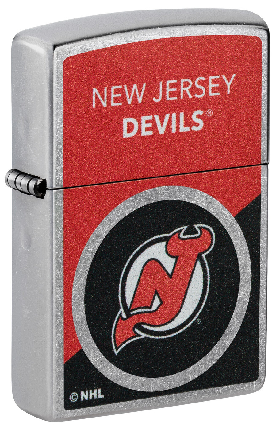 new jersey devils colorblock logo design