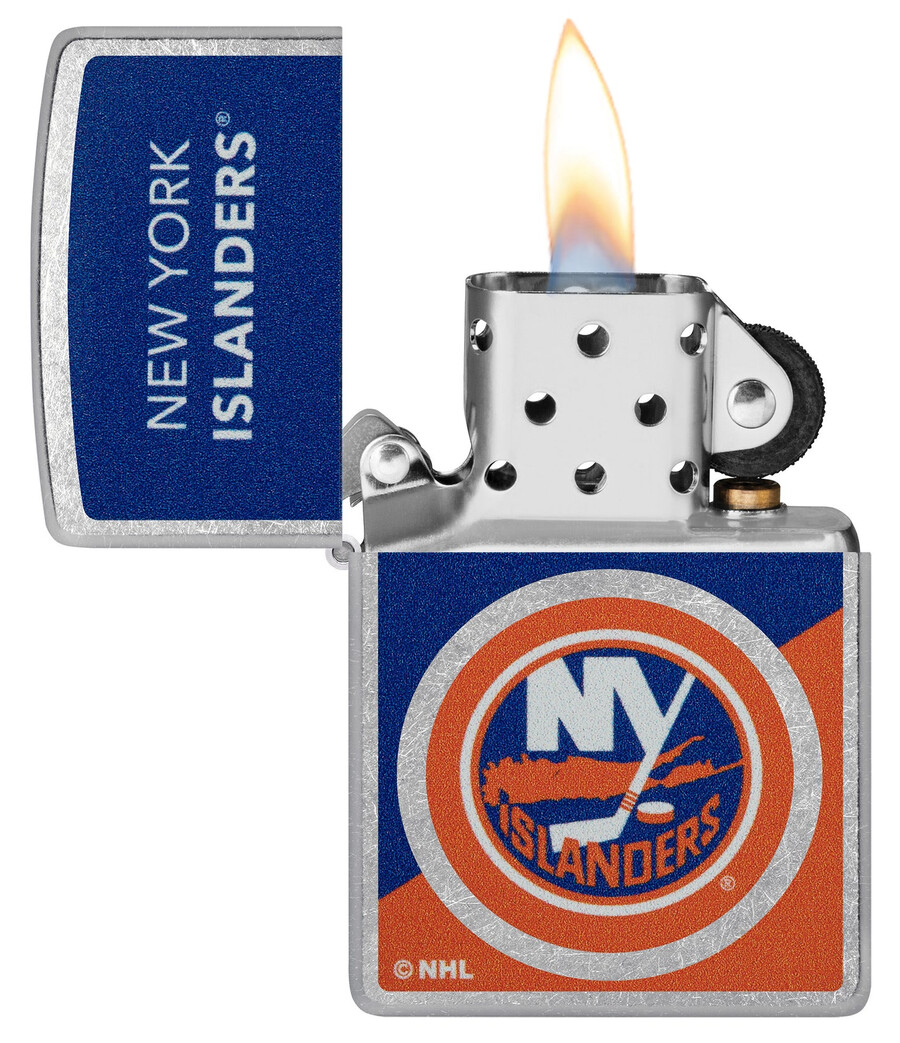 new york islanders colorblock logo design