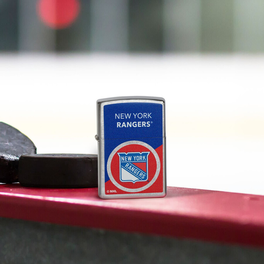 new york rangers colorblock logo design