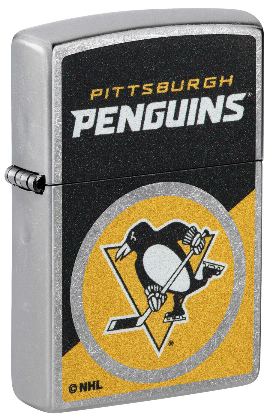 pittsburgh penguins colorblock logo design