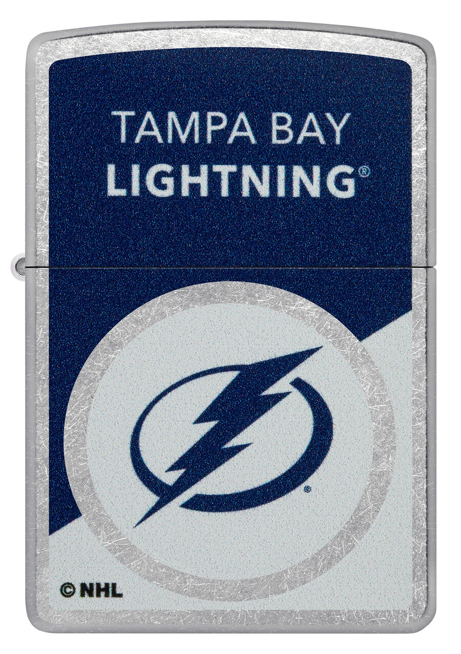 tampa bay lightning colorblock logo design