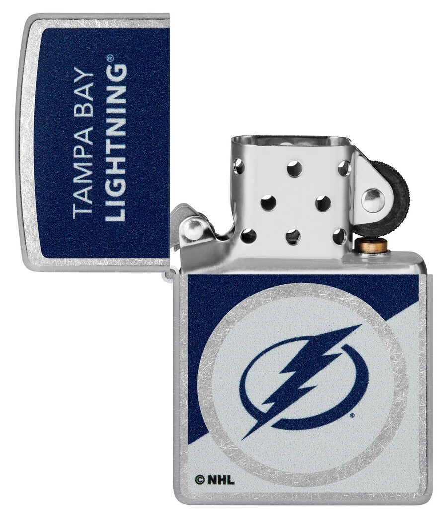 tampa bay lightning colorblock logo design
