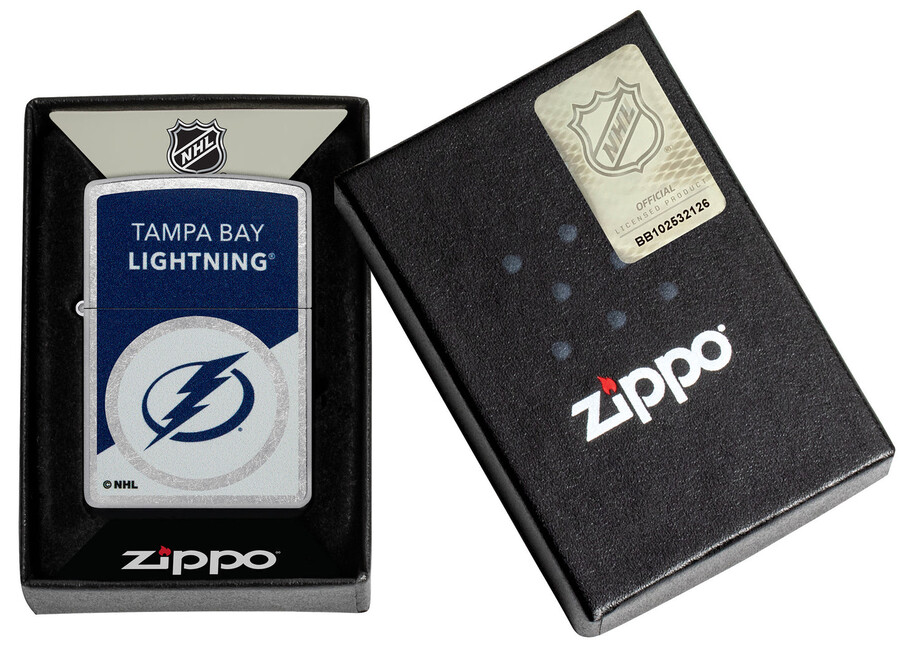 tampa bay lightning colorblock logo design