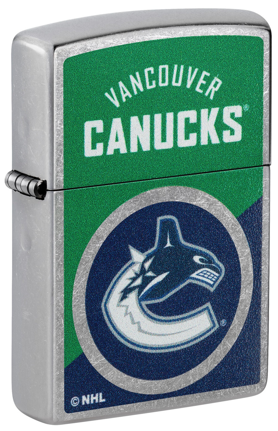 vancouver canucks colorblock logo design