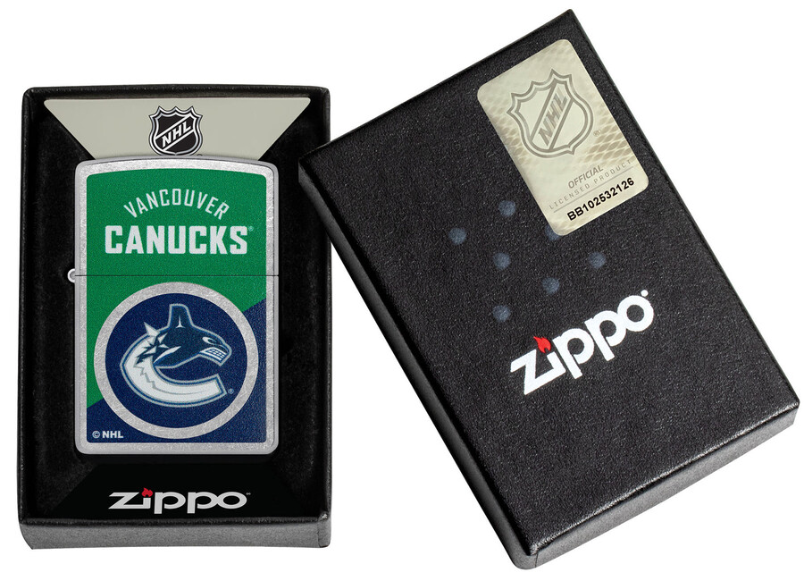vancouver canucks colorblock logo design