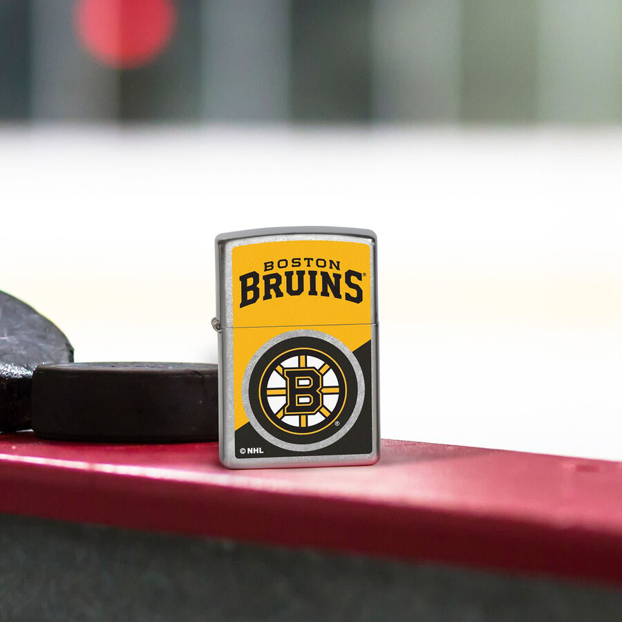 boston bruins colorblock logo design