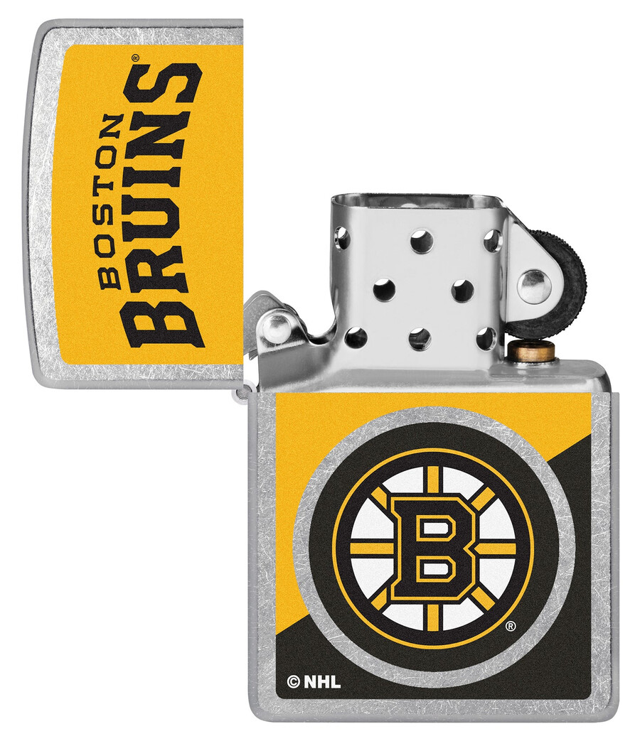 boston bruins colorblock logo design