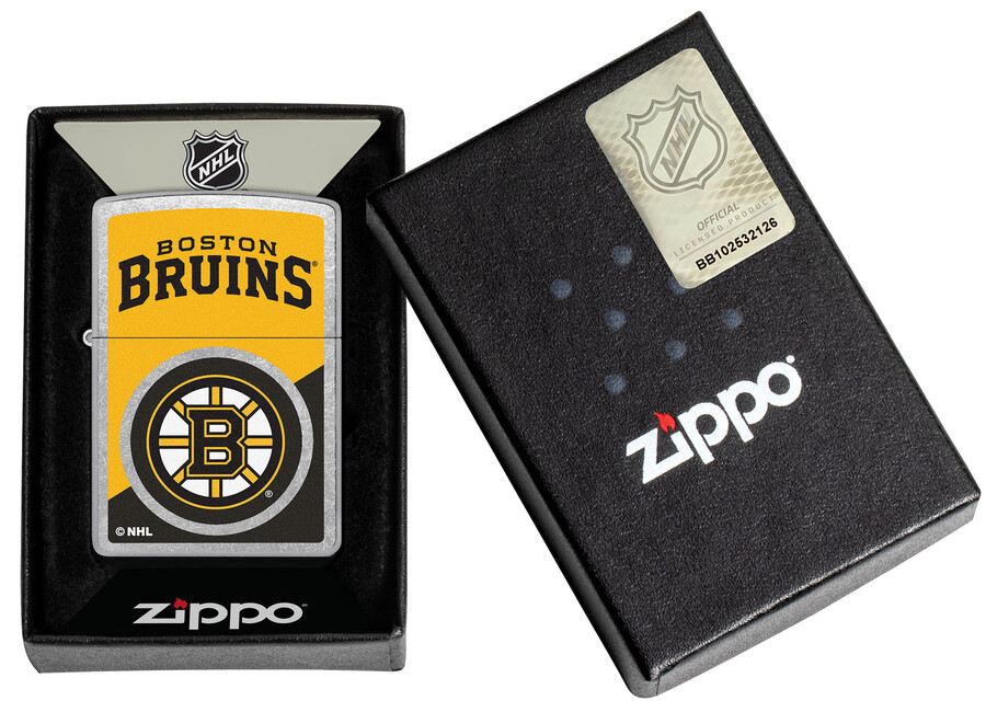 boston bruins colorblock logo design