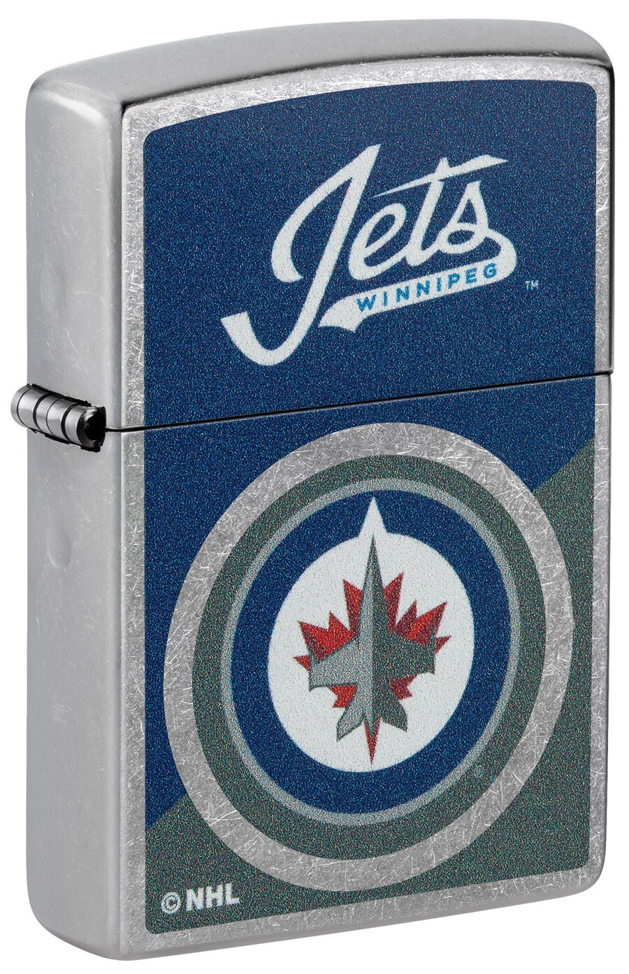 winnipeg jets colorblock logo design