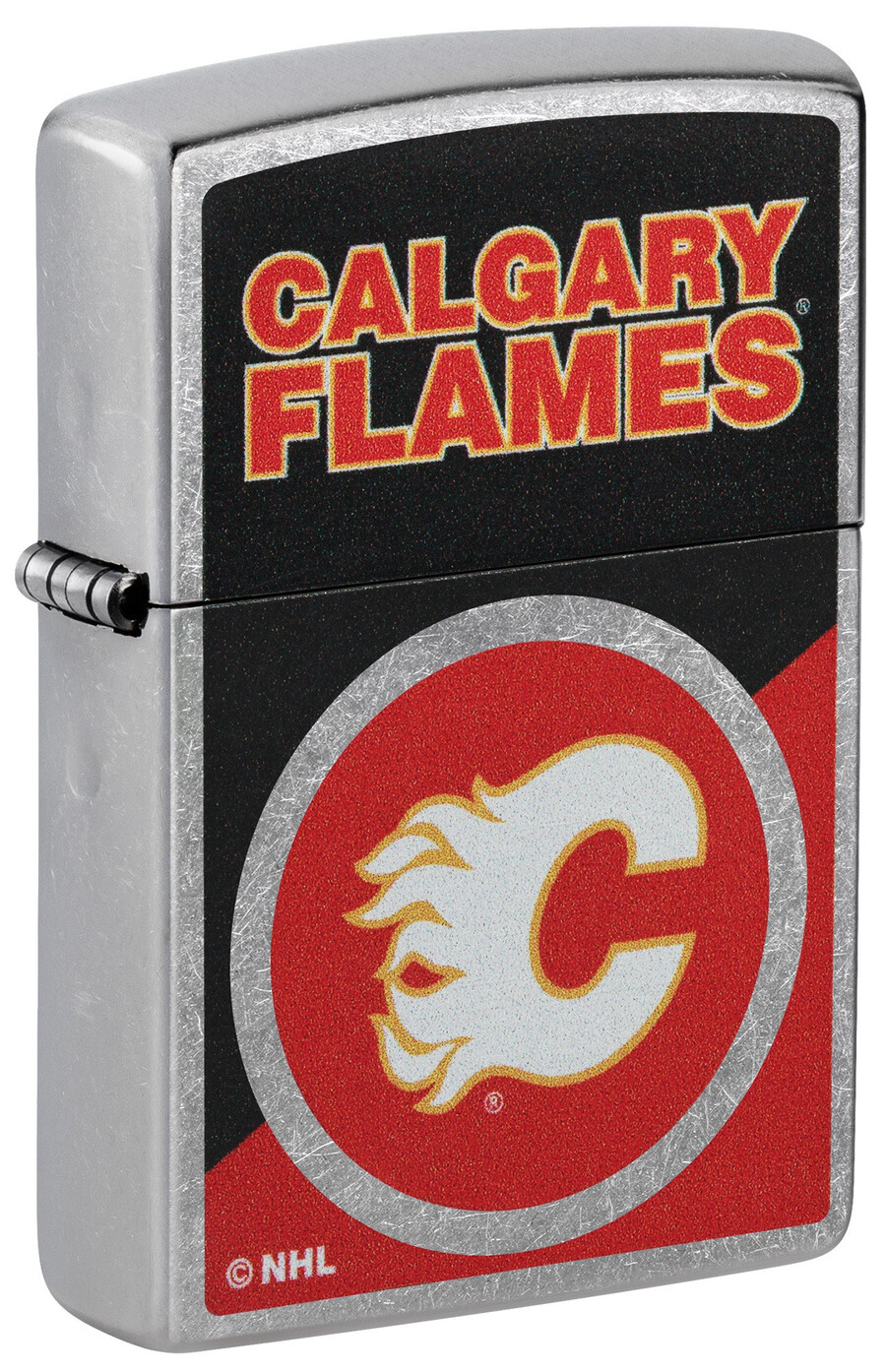 calgary flames colorblock logo design