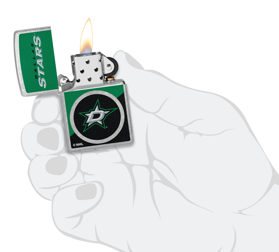 dallas stars colorblock logo design