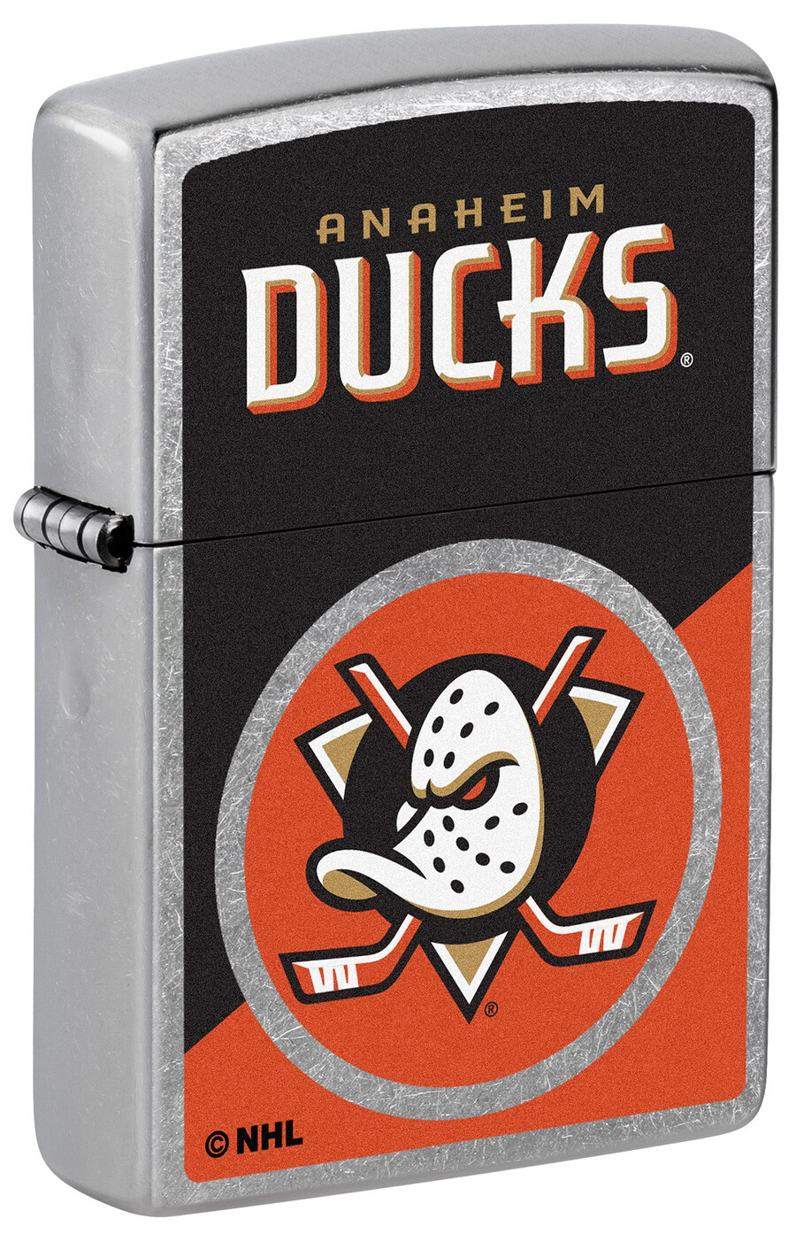 anaheim ducks colorblock logo design
