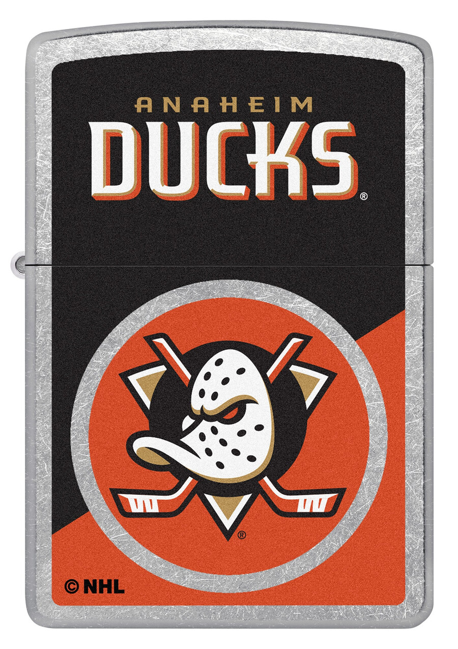 anaheim ducks colorblock logo design