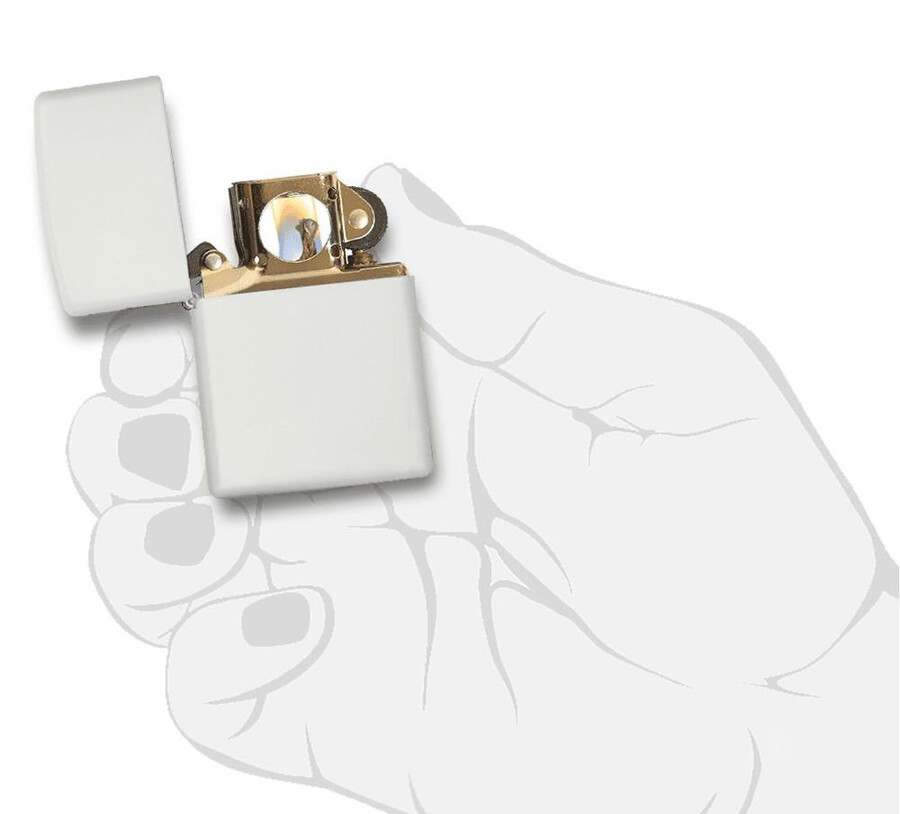 classic white matte - pipe insert