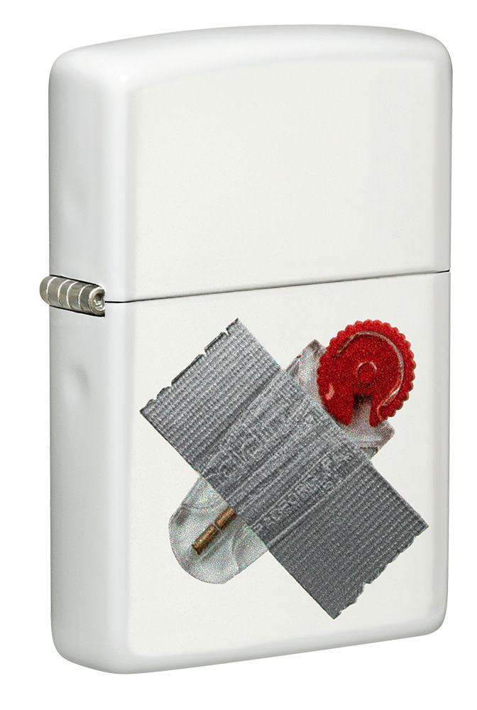 taped flint dispenser