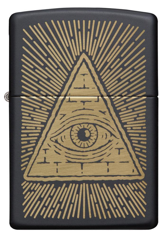 eye of providence black matte design