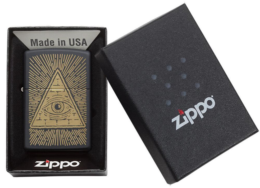 eye of providence black matte design