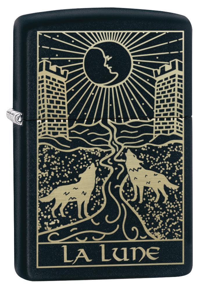 wolf tarot card design