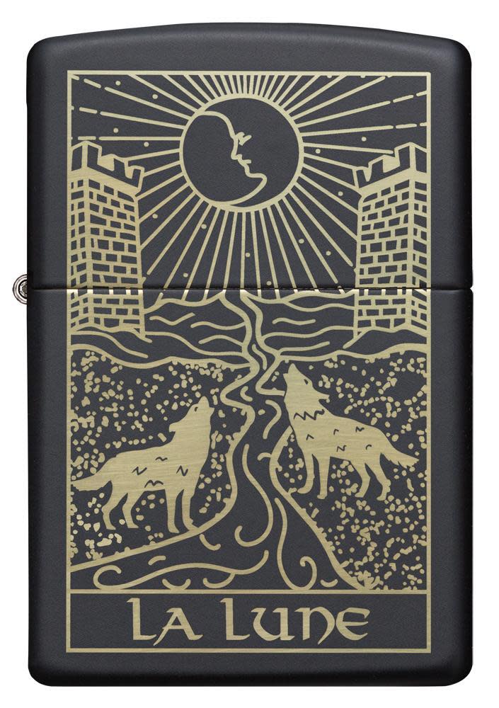 wolf tarot card design
