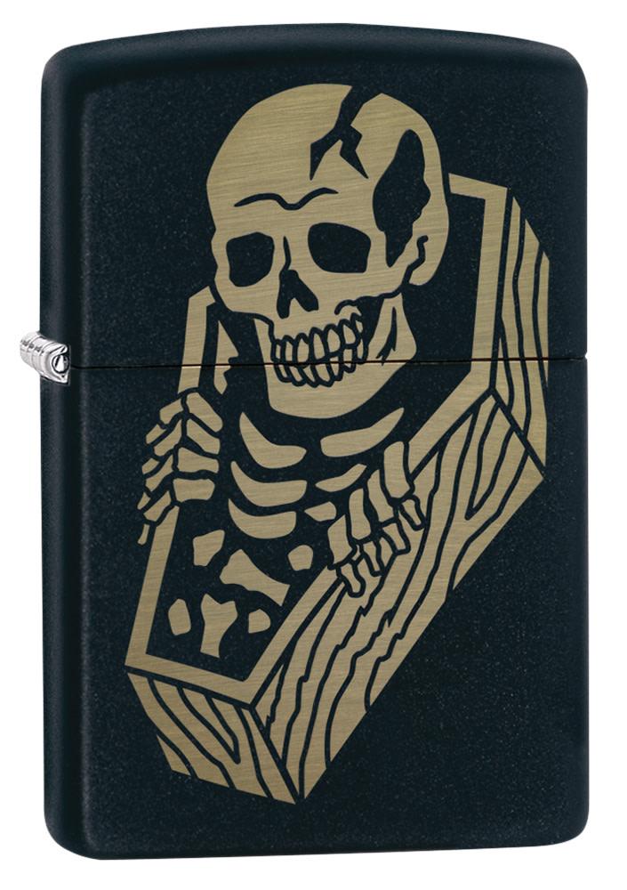 skeleton coffin design