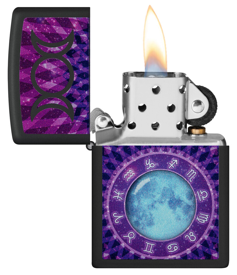 glowing zodiac design