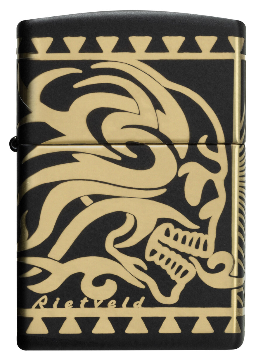 rietveld tribal skull design