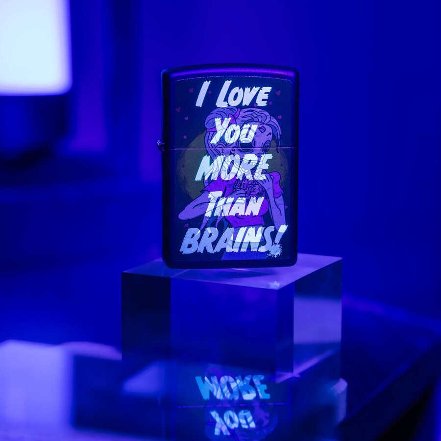 black light brainiac design