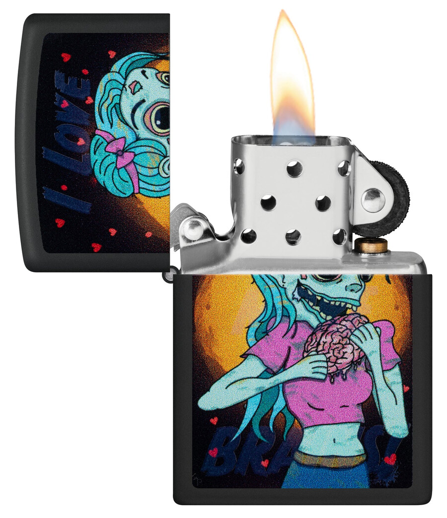 black light brainiac design