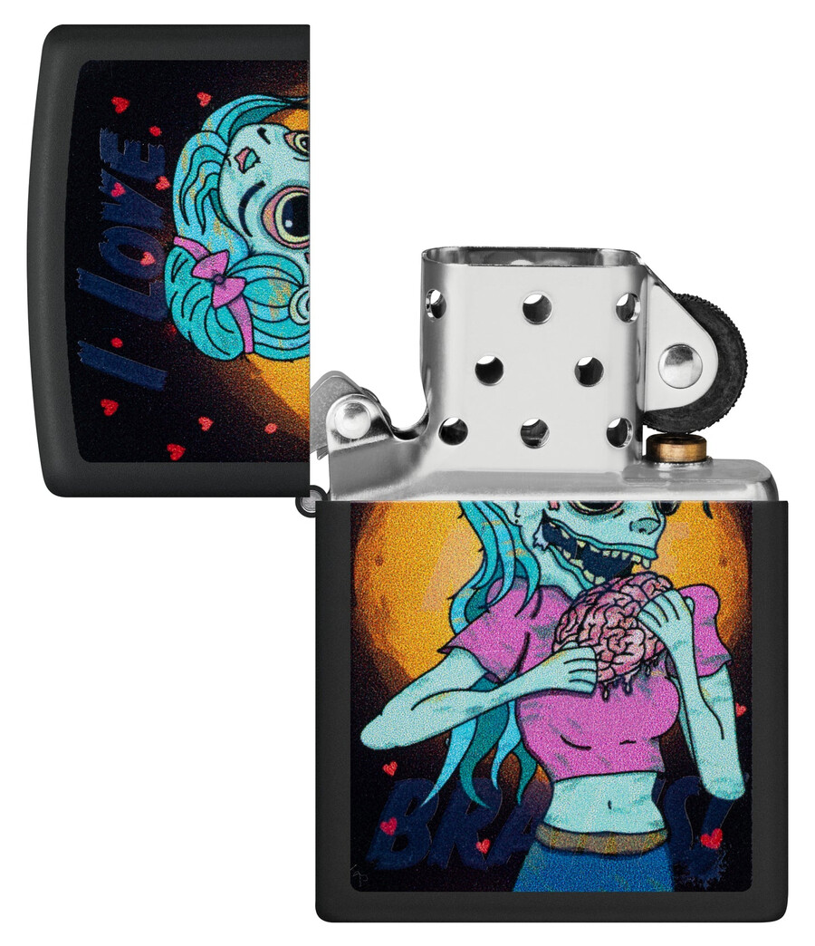 black light brainiac design