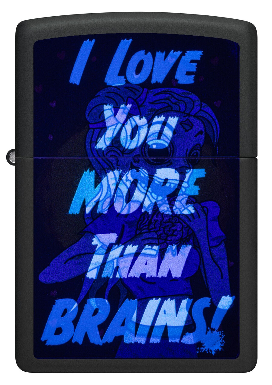 black light brainiac design