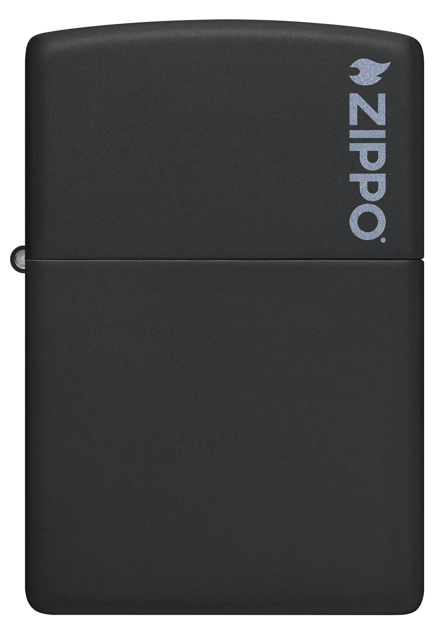classic black matte with zippo logo