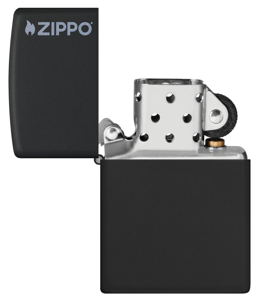 classic black matte with zippo logo
