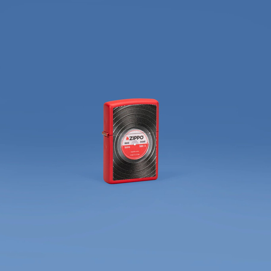 zippo vinyl record design