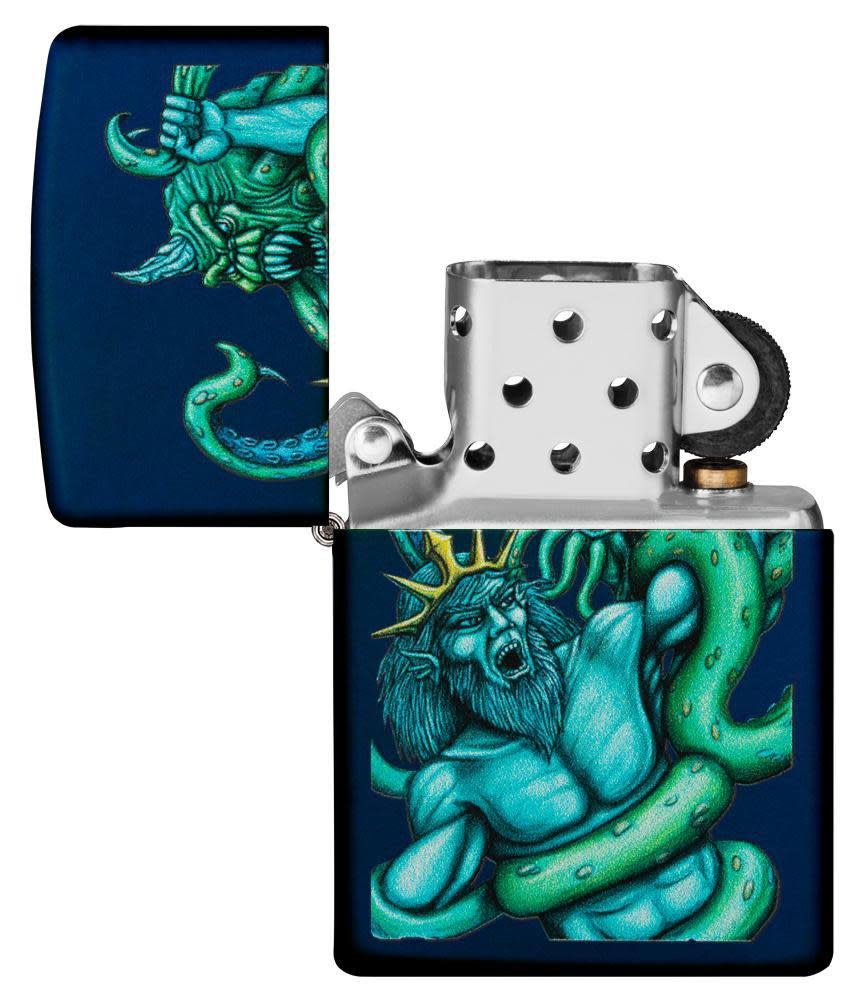 navy matte sea king design