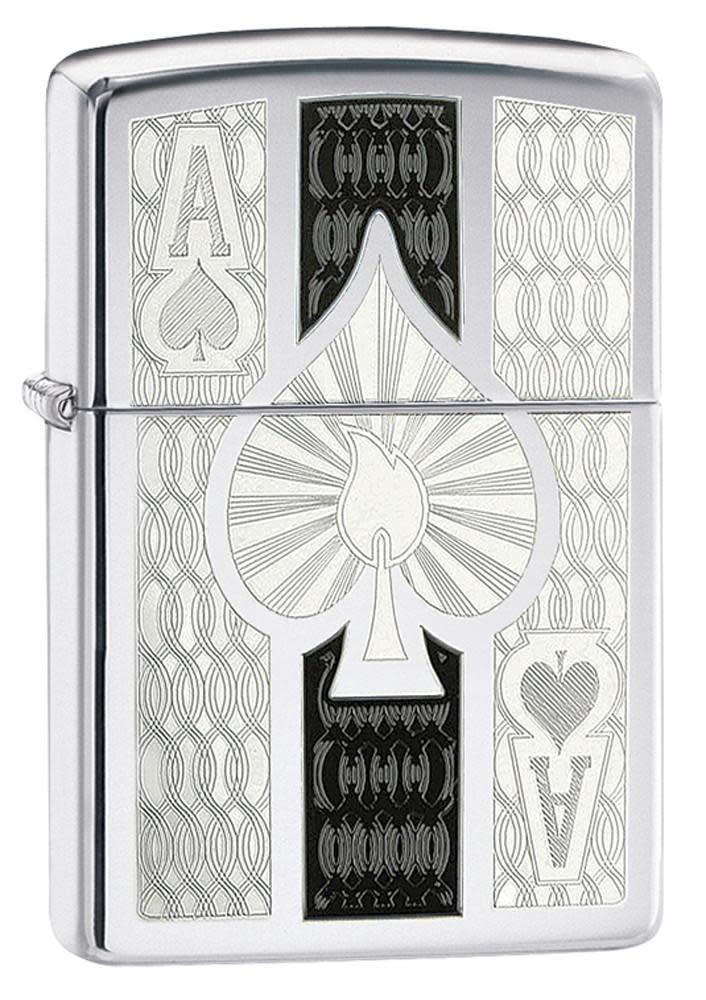 intricate spade design