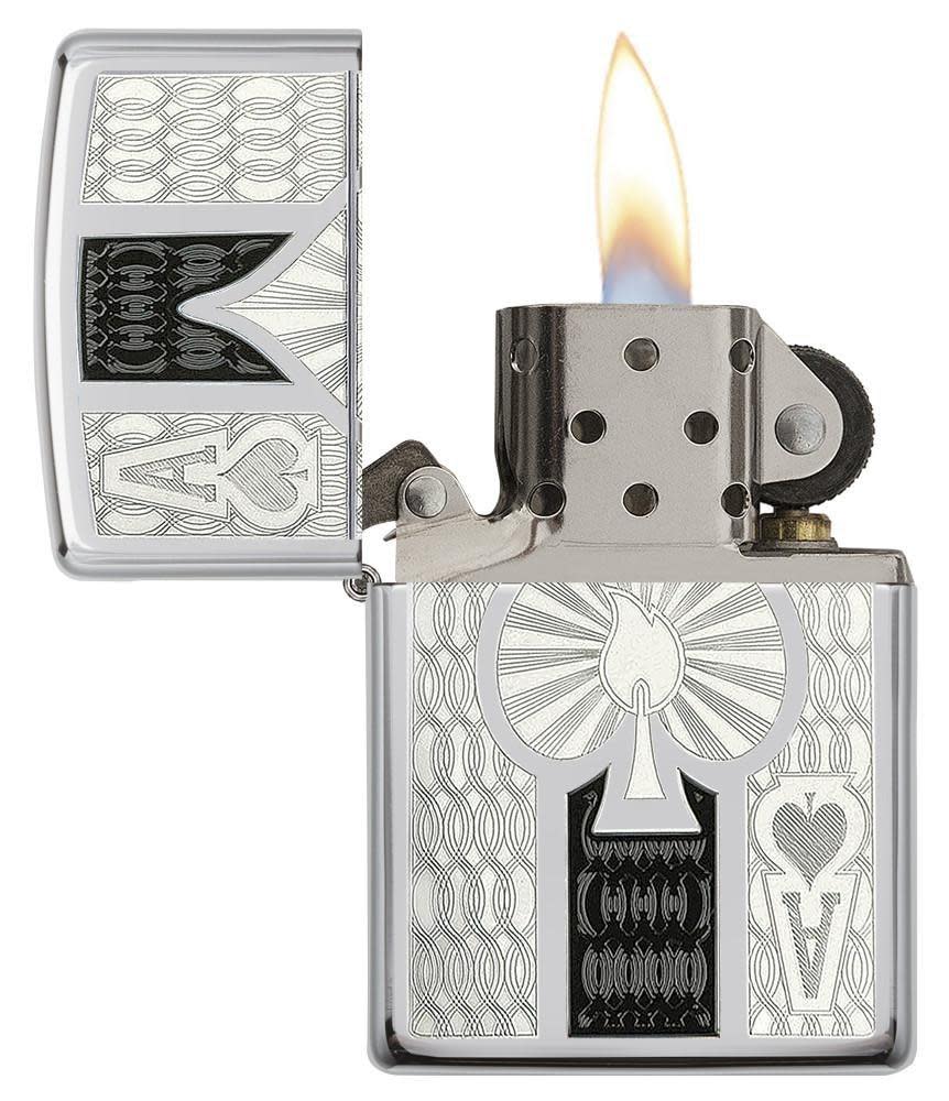 intricate spade design