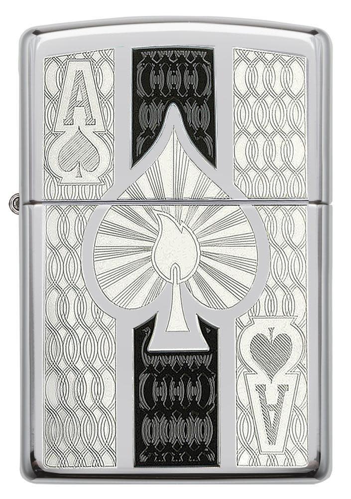 intricate spade design