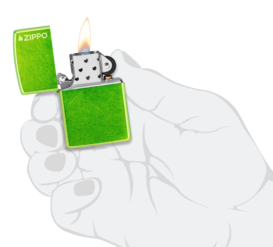 classic lurid zippo logo