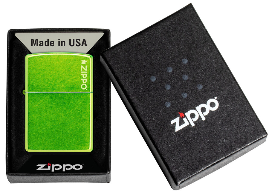 classic lurid zippo logo