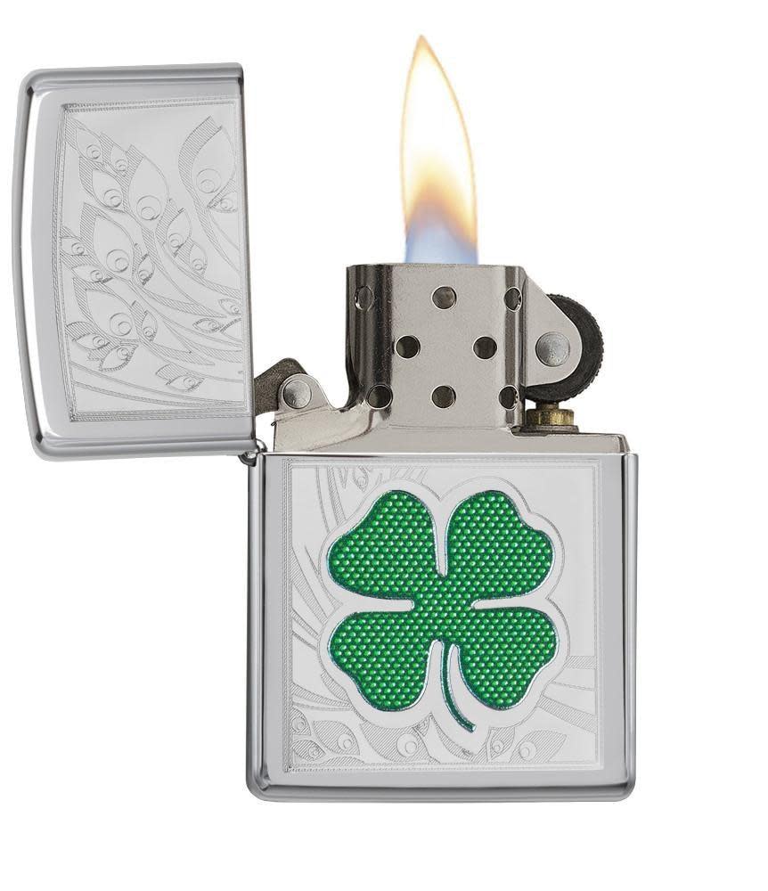 clover high polish chrome design